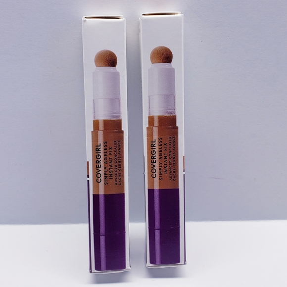 Covergirl Simply Ageless Instant Fix Advanced Concealer,Caramel # 380(Twin pack) - Picture 1 of 6
